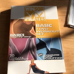 Winsor Pilates 3 DVD workout Set